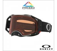 Oakley Airbrake MX Tuff Blocks Black Gunmetal - Lens Prizm Bronze