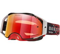 Maschera Cross Oakley Airbrake M Troy Lee Design Nero Olografico Nero Olografico