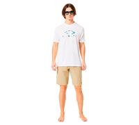 Oakley Apparel Rash Guard A Maniche Corte Bark Sun