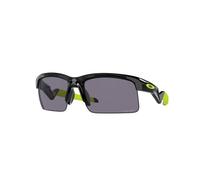 Oakley Bambino OJ9013 CAPACITOR 901301 Occhiali da sole O_Matter Nero Grigio Squadrata Normale Prizm