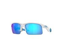 Oakley - Occhiali da sole - Capacitor Polished White Prizm Sapphire - Bianco
