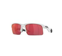Oakley Bambino Oakley OJ9013 CAPACITOR 901303 Occhiali da sole bambino O_Matter Bianco Viola Squadrata Normale Prizm
