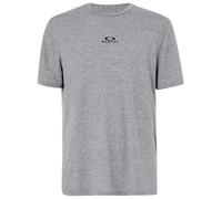 T-shirt Oakley Bark manica corta grigio chiaro - L