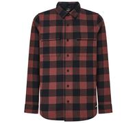 Oakley Bear Cozy Flannel M - felpa - uomo S Red/Black man