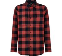 OAKLEY Bear Cozy Flannel - Uomo - Nero / Rosso - Taglia M- modello 2026