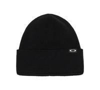 Oakley - Berretto in lana merino - Cuffed Ellipse Rc Beanie Blackout - Nero