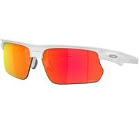 Oakley Bisphaera OO9400-03 PRIZM Ruby, Bianco, Plastic, Unisex occhiali da sole 68