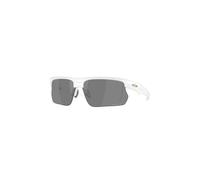 Oakley Unisex Oakley OO9400 BISPHAERA 940022 Occhiali da sole O_Matter Bianco Grigio Squadrata Normale