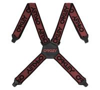 Oakley - Bretelle elasticizzate da uomo - Factory Suspenders Rosewood - rosso