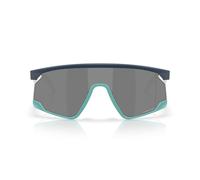 Oakley Bxtr Oo 9280 Occhiali Da Sole Unisex Blu Mascherina Grigio 39mm