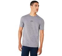 T-shirt Oakley Bark manica corta grigio chiaro - L