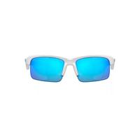 Oakley - Occhiali da sole - Capacitor Polished White Prizm Sapphire - Bianco