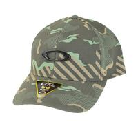 Oakley Cappello Tincan da uomo, nero/fibra di carbonio, Strisce verdi/Grip Camo, S