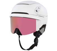 Oakley - Casco da sci con visiera integrata - Mod7 White/Prizm Rose Gold Irid - Taglia M - Bianco