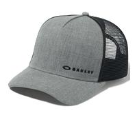 Oakley Chalten Cappello Snapback Trucker Basecap Rete Grigio NUOVO
