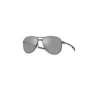 Oakley Uomo OO4147 CONTRAIL 414704 Occhiali da sole Metallo Nero Grigio Rotonda Polarizzata Prizm