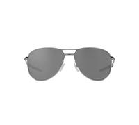 Oakley CONTRAIL TI OO 6050 Satin Chrome/Prizm Black 57/14/144 Occhiali Da Sole Uomo, Nero