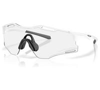 Oakley cybr zero occhiali fotocromatici bianco opaco da trasparente a nero ref oo9512d 0139