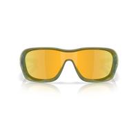 Oakley De La Salle Oo 9493 Occhiali Da Sole Unisex Verde Mascherina Oro 30mm