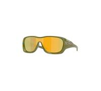 Oakley Unisex Oakley OO9493 DE LA SALLE 949305 Occhiali da sole O_Matter Verde Oro Squadrata Normale Prizm