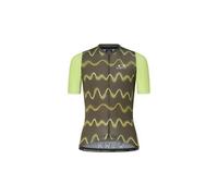 Oakley endurance dazzle camo short sleeve jersey green