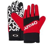 Oakley Factory Pilota Core Guanto Uomo-Guanti Invernali Sport Rosso Nuovo