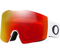 Oakley FALL LINE XL - Maschera da sci white/prizm snow torch iridium