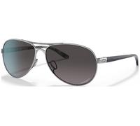 Oakley Donna OO4079 FEEDBACK 407940 Occhiali da sole Metallo Grigio Grigio Rotonda Normale Sfumato