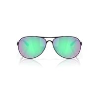 Oakley, Feedback Prizm - Occhiali da sole da donna, Nero Satinato/Prizm Golf, 59 mm