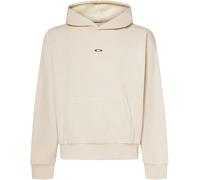 Oakley - Felpa da uomo in cotone con cappuccio - Metal Rise Hoodie Mist per Uomo in Cotone - Taglia L - Beige