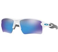 Oakley Flak 2.0 Xl Oo 9188 Occhiali Da Sole Unisex Bianco Sport Blu 59mm
