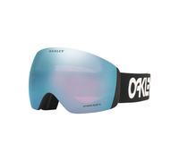Maschera Oakley Flight Deck L nero bianco con lente Prizm Snow Sapphire Iridium