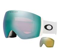 Oakley Flight Deck Pro L matte white / Prizm Sapphire Iridium + lenti di riserva 26/27