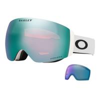 Oakley Flight Deck Pro M matte white / Prizm Sapphire Iridium + lenti di riserva 26/27