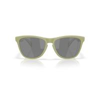 Oakley Uomo OO9013 FROGSKINS 9013M2 Occhiali da sole O_Matter Verde Grigio Squadrata Polarizzata