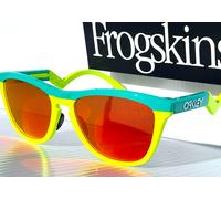 Oakley FROGSKINS HYBRID Celeste & Tennis Ball Yellow PRIZM Ruby Occhiali 9289-02