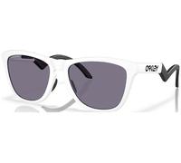 Oakley Uomo OO9289 FROGSKINS HYBRID 928908 Occhiali da sole O_Matter Bianco Grigio Rotonda Normale