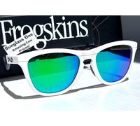 Oakley FROGSKINS HYBRID White Opaco Lenti Galaxy Polarizzate Sunglass 9289-08