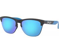 Oakley Frogskins Lite Nero Brillante Blu Con / Prisma Zaffiro Iridio OO9374-28