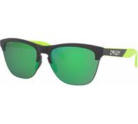 Oakley Frogskins Lite Nero Verde Brillante Nero Con Prizm Giada Iridio OO9374-29