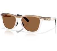 Oakley Frogskins Range Bronze, occhiali da sole male Marrone/Bianco Marrone Fumé