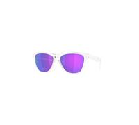 Occhiali Oakley Frogskins S Polished Clear con lenti Prizm Violet