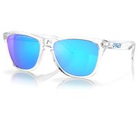 Oakley Frogskins Sapphire, occhiali da sole male Trasparente Blu/Violettoo A Specchio