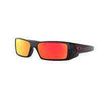 Oakley Gascan Occhiali Da Sole OO9014-4460 Nero Prizm Ruby Lenti Rosse Mirror