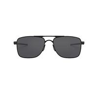Oakley Gauge 8 412401 62 Occhiali da Sole, Nero (Matte Black/Grey), Uomo