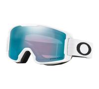 Oakley - Maschera da sci - Line Miner S Matte White Prizm Snow Sapphire Iridium - Blu Blu