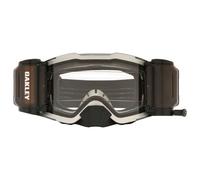 §Maschera Cross Oakley Front Line Tuff Blocks Black Gunmetal Roll Off§