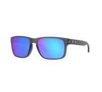 Oakley HOLBROOK OO 9102 Smoke Grey Opal/Prizm Sapphire 55/18/137 Occhiali da sole da uomo, Grigio, 55 EU