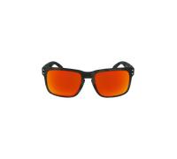 Oakley Uomo Oakley OO9102 HOLBROOK 9102E9 Occhiali da sole O_Matter Nero Rosso Squadrata Normale Prizm