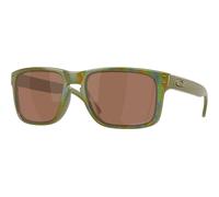 Oakley Holbrook OO9102-AN PRIZM Tungsten Polarized, Polarizzato, Verde, Plastic, Uomini occhiali da sole 57